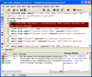 CSE HTML Validator Lite screenshot